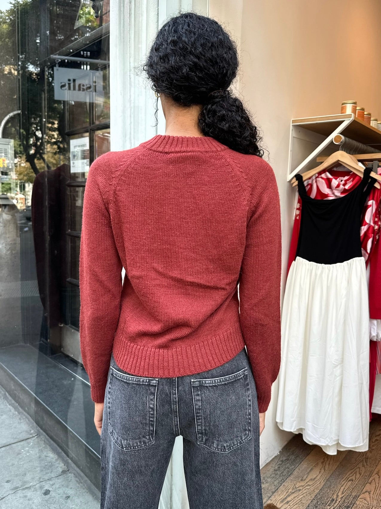 Schmear Sweater in Burnt Sienna