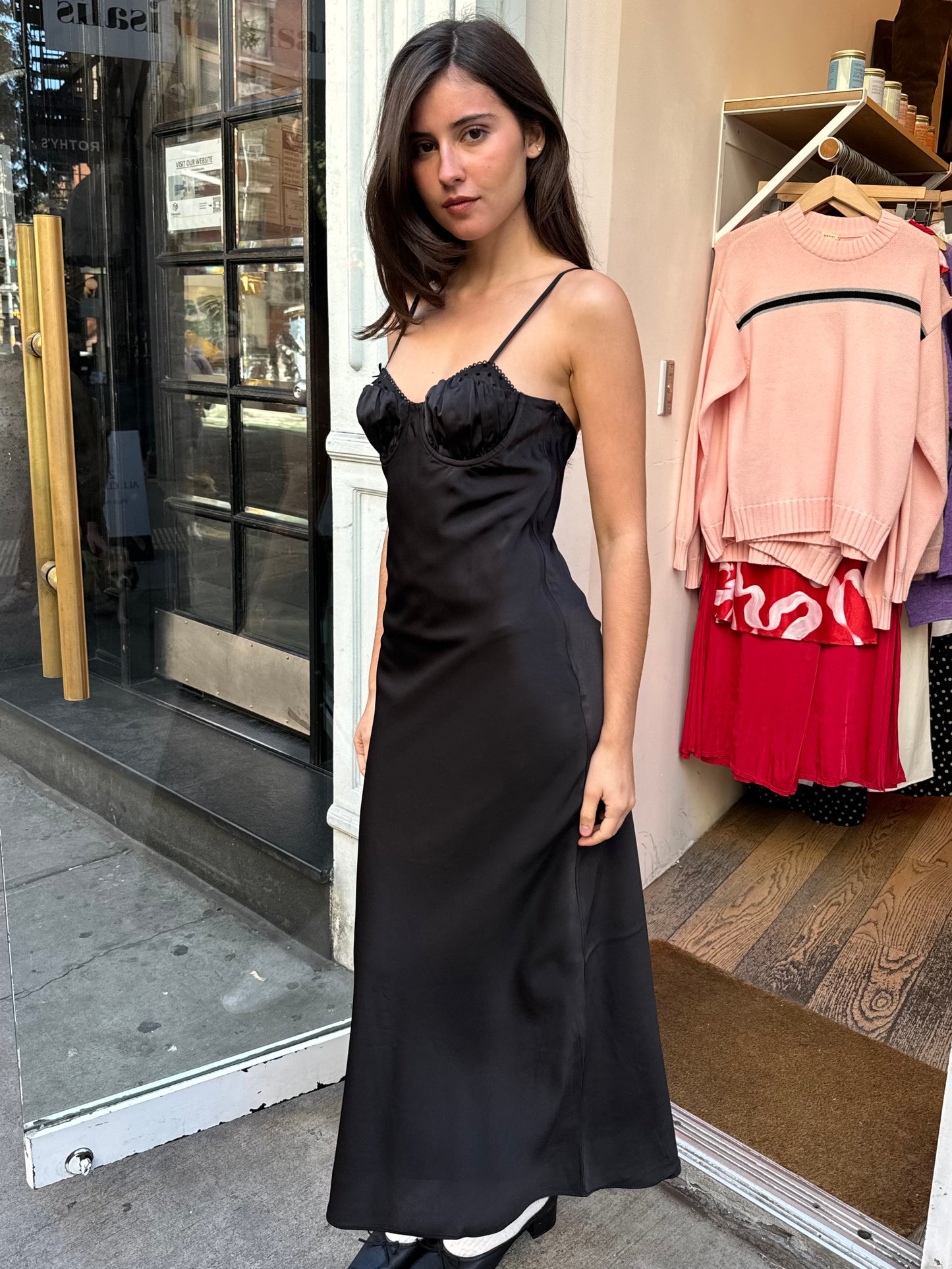 Oona Dress in Black