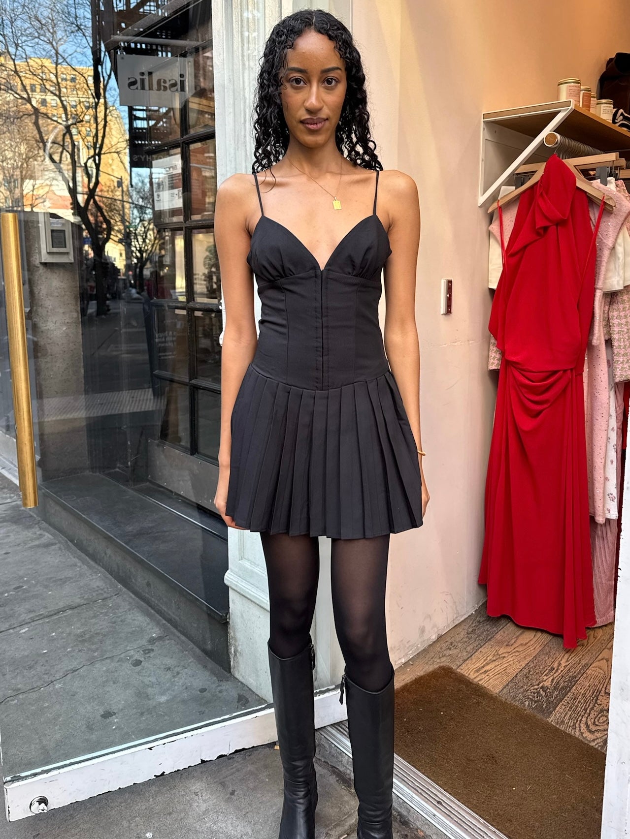 Kyle Dress in Black