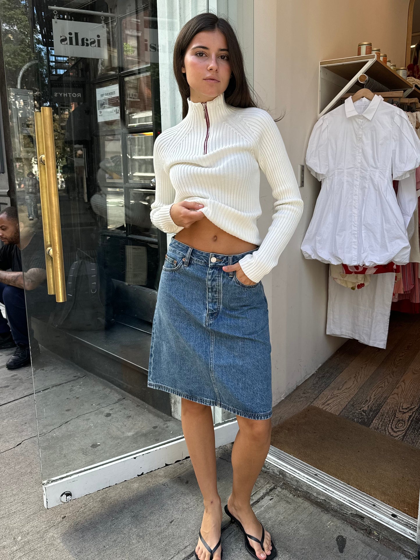 Girl Skirt in Classic Blue