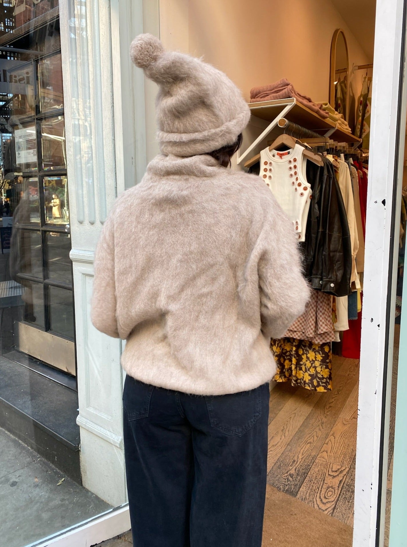 Beaumont Sweater in Taupe