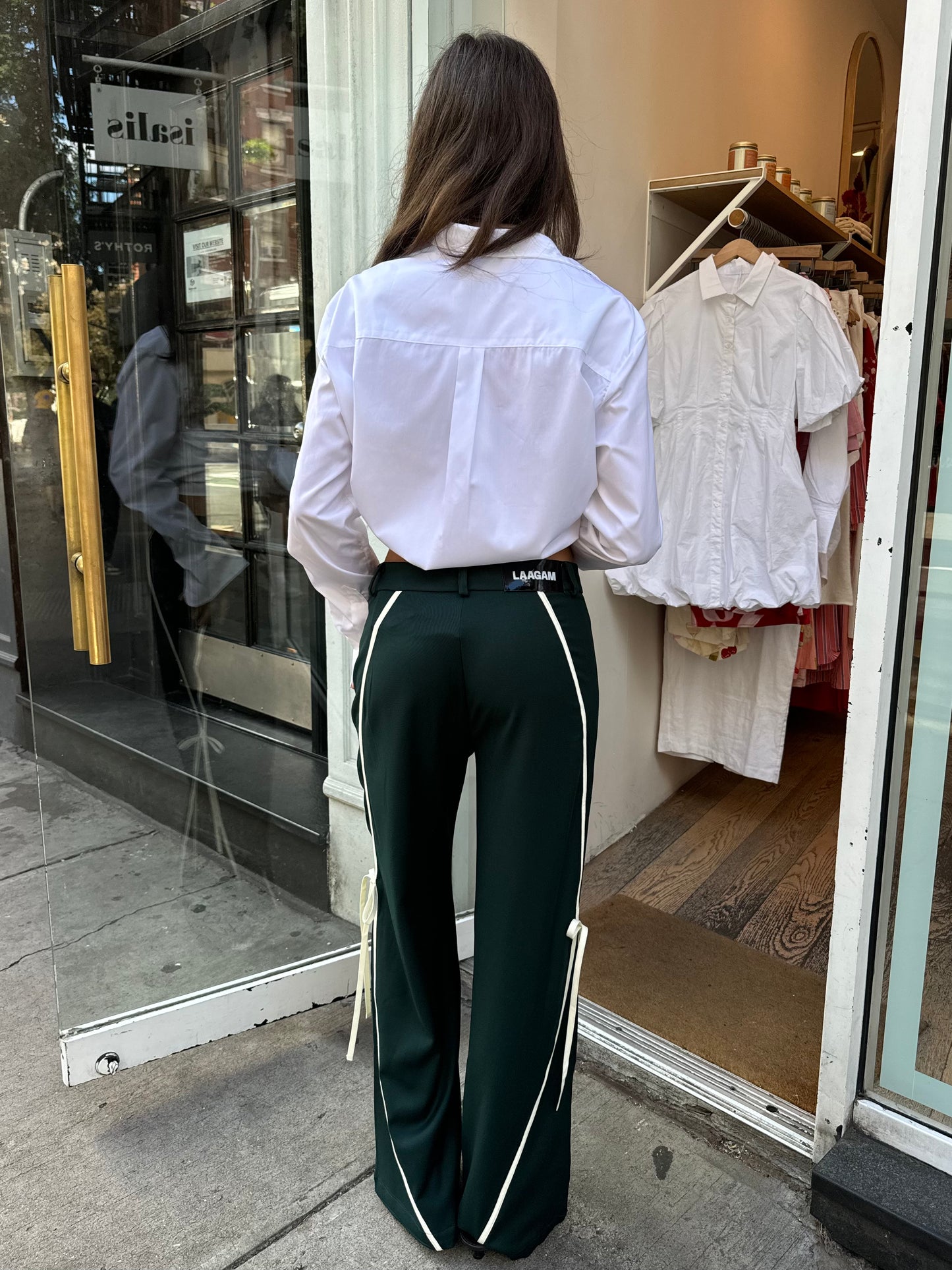 Vicky Tracksuit Pants in Green