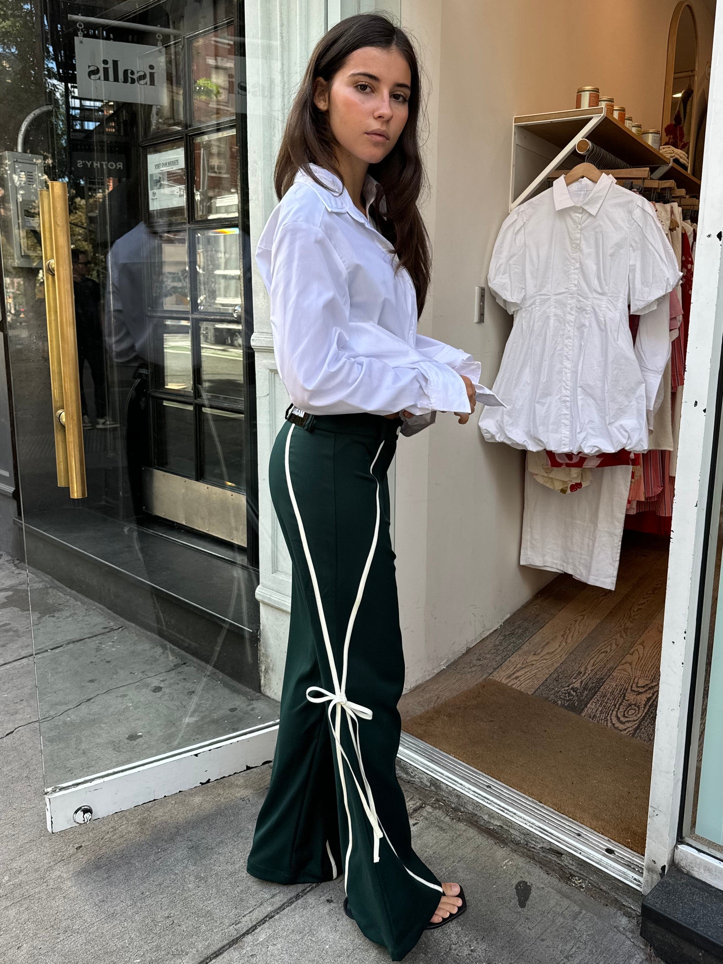 Vicky Tracksuit Pants in Green