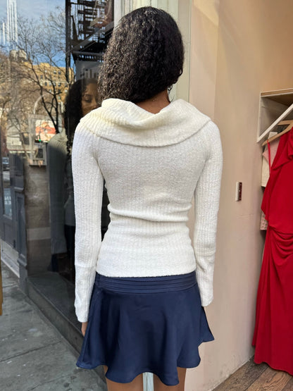 Palmer Sweater in Ivory