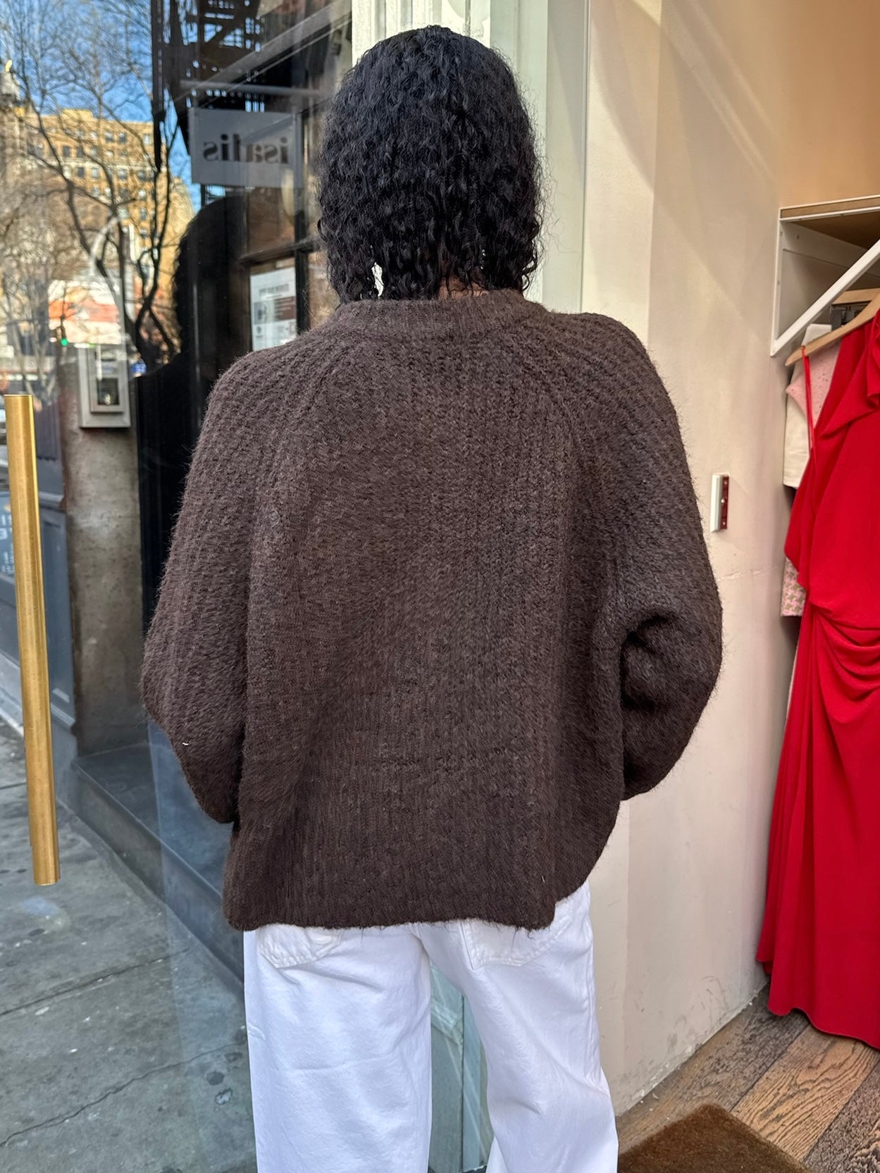 Tristan Sweater in Espresso