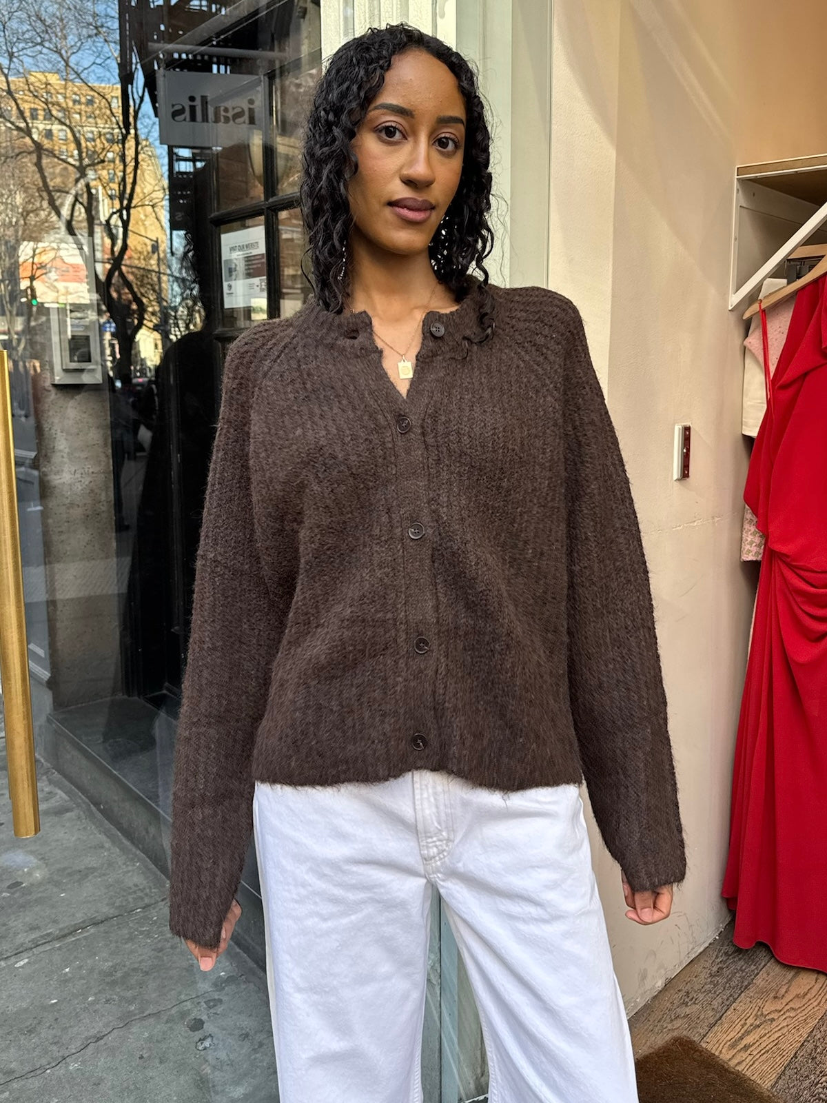 Tristan Sweater in Espresso