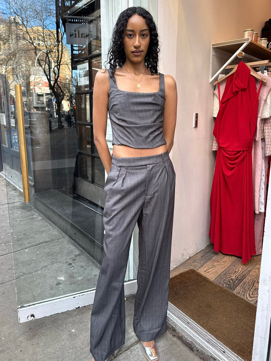 Kara Trouser in Grey