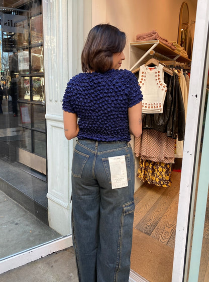 Bliss Top in Blue Depths