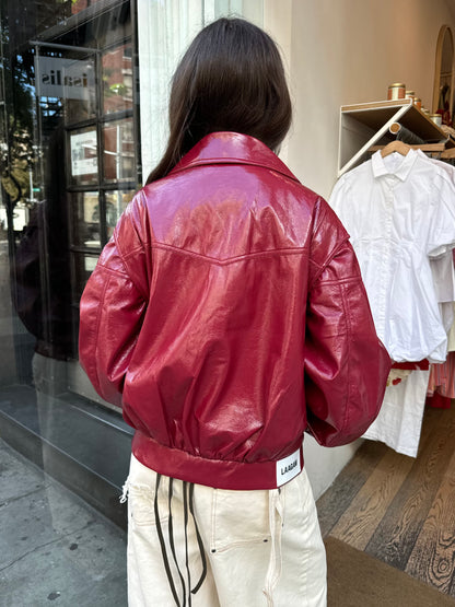 Cupido Bomber Jacket in Red