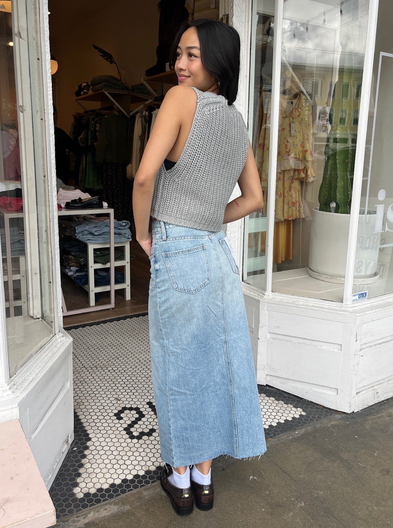 Alice Midi Skirt in Brooklyn