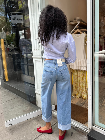 Ayla Baggy Jean in Gemini