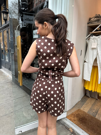 Perri Short in Polka Dot