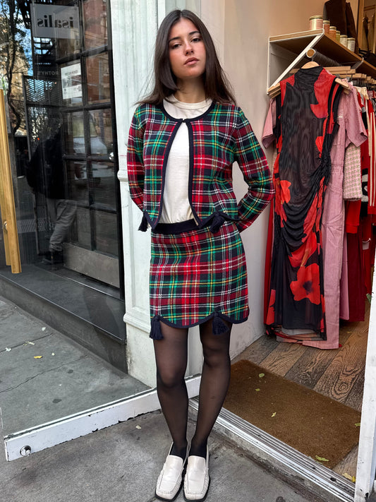 Margaret Skirt in Tartan