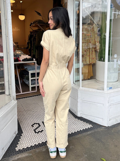 Grover Short Sleeve Field Suit in Champagne