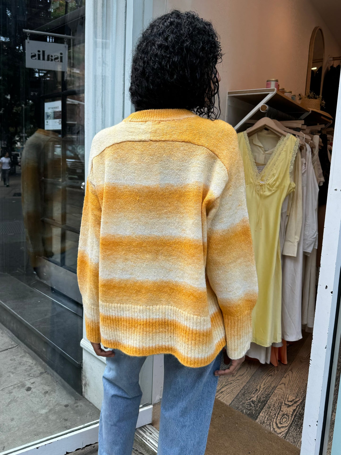 Kaya Pullover Sweater in Sunset