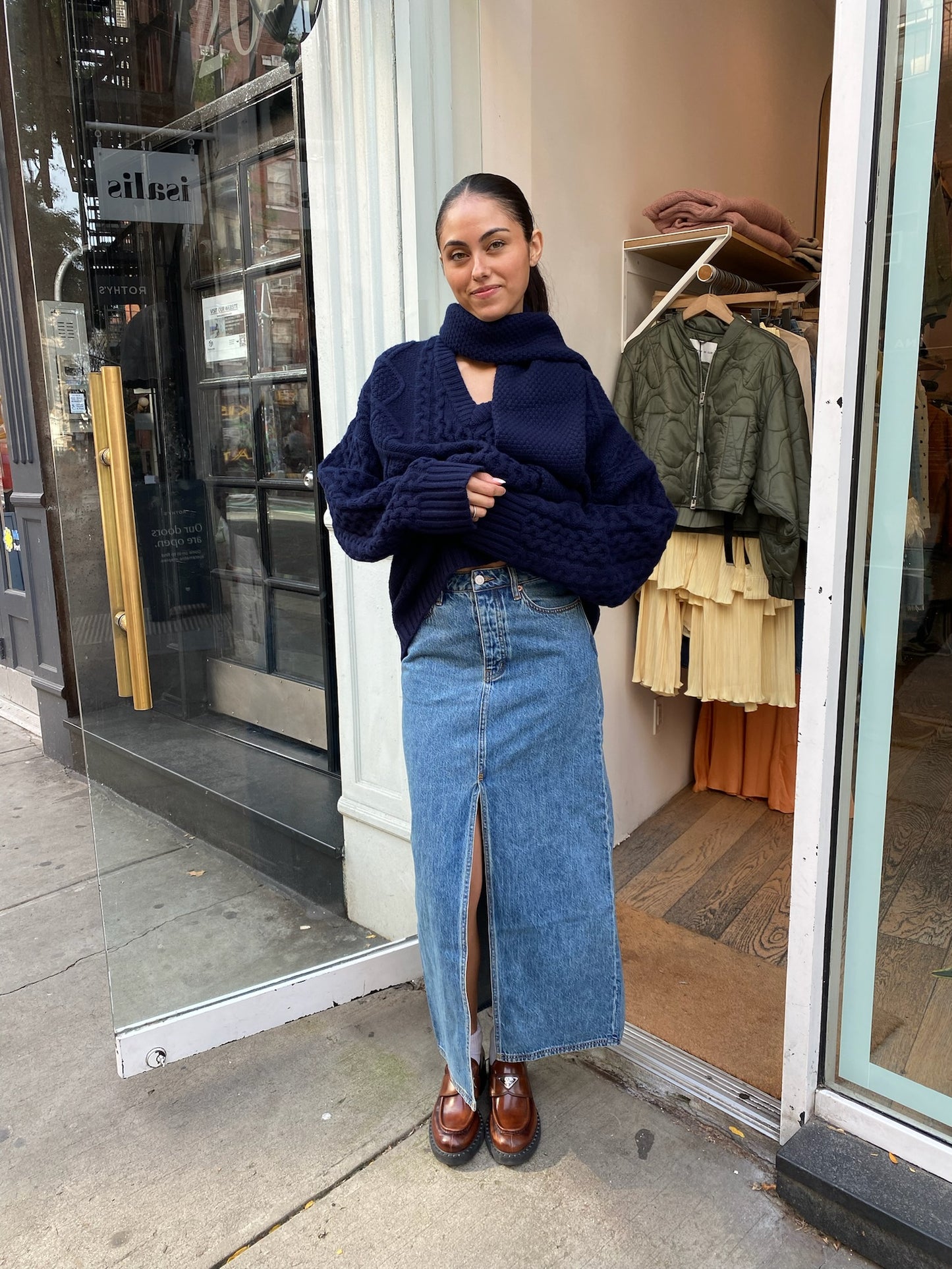 Lima Skirt in Classic Blue