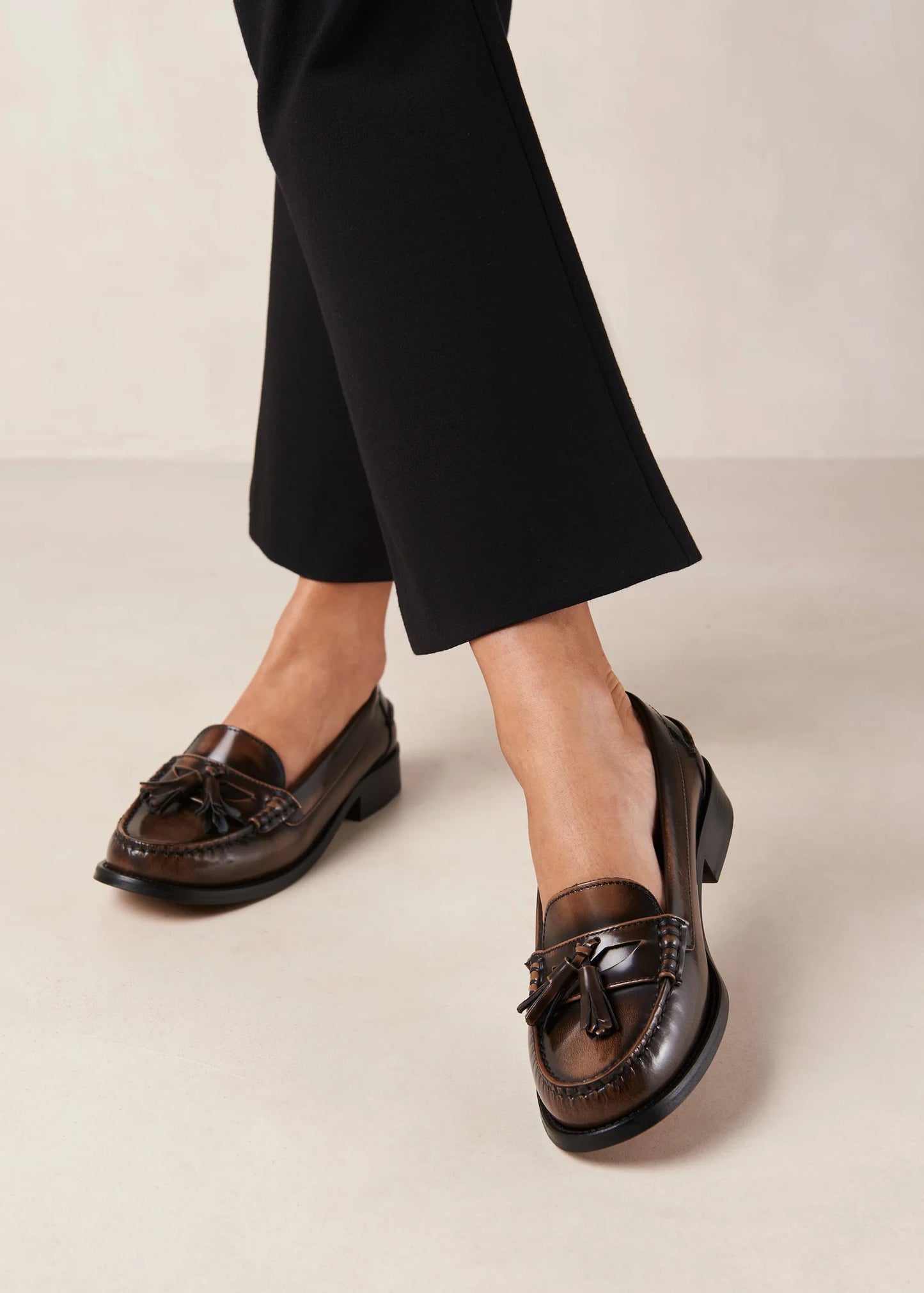 Terrane Loafers in Brushed Nutmeg Brown