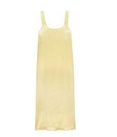 Silk Cami Dress in Butter