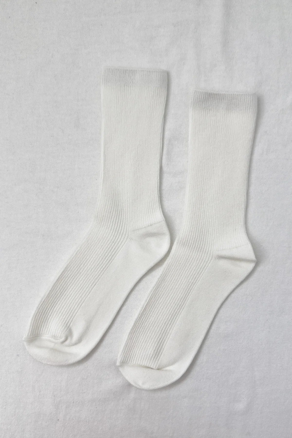 Trouser Socks in Classic White