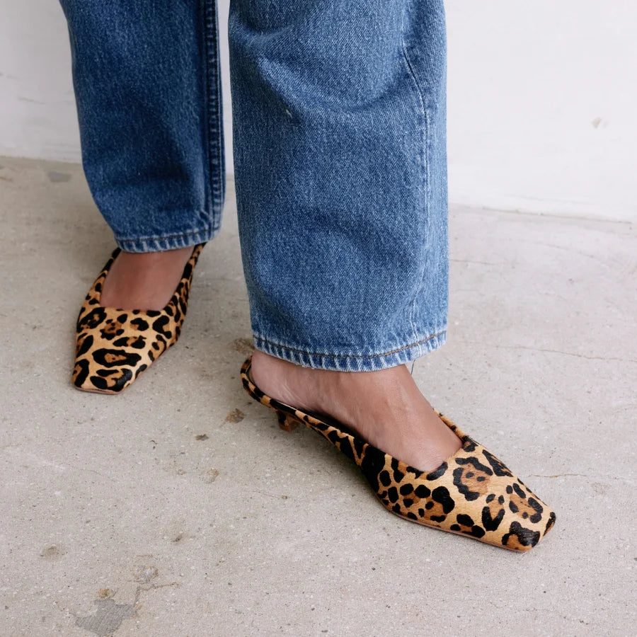 Classy Kitten Heel in Leopard