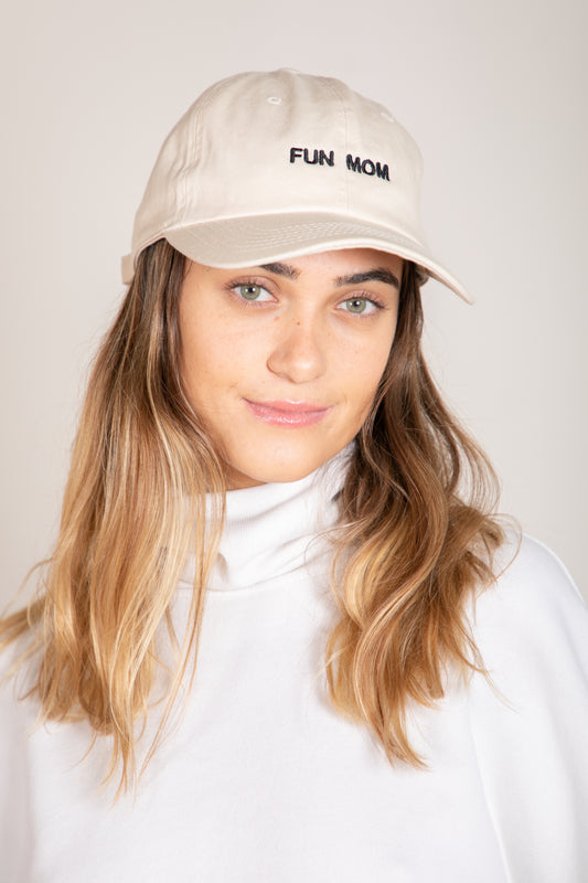 Fun Mom Hat Ivory